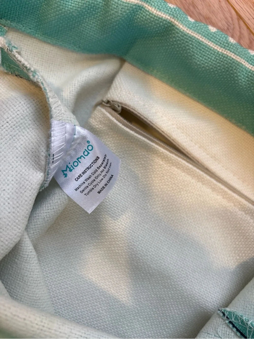 MioMao Aqua Mandala Drawstring Backpack‎ Yoga Gym/Beach Bag
